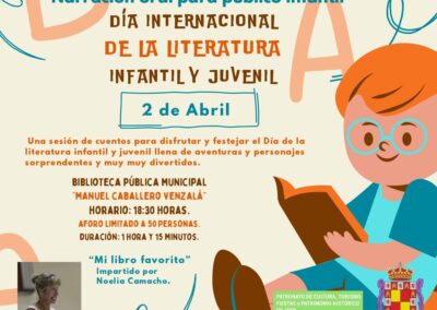 Actividades por el Día del Libro Infantil y Juvenil